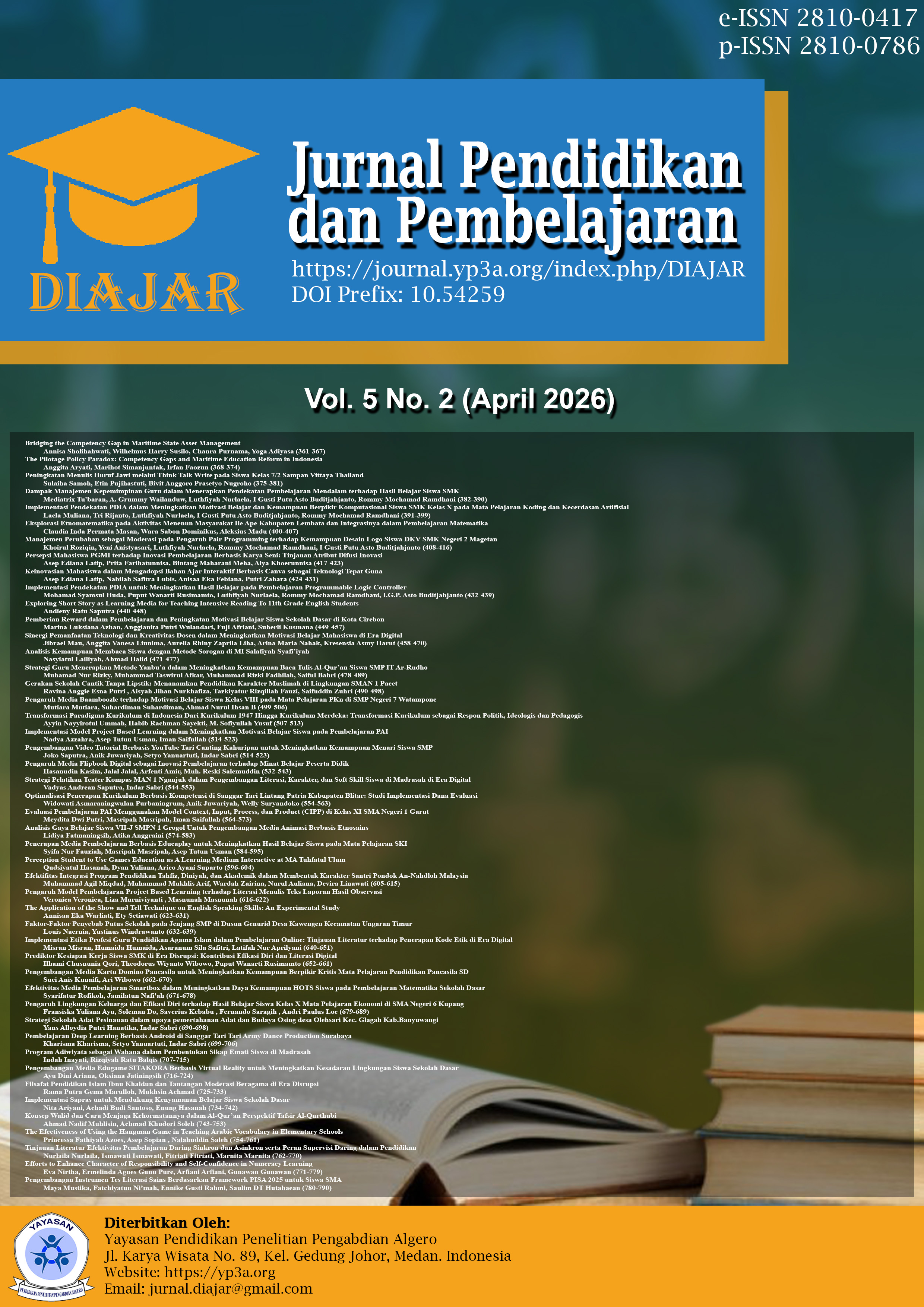 					View Vol. 5 No. 2 (2026): April 2026
				
